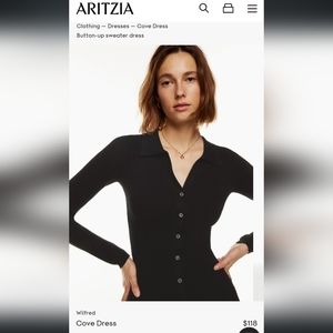 Wilfred Cove Dress in Earthy Olive